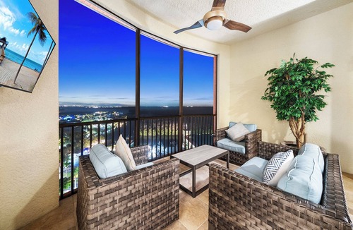 Cape Harbour Condo | Waterviews Views, Top Floor Cape - Heated Pool, Golf, Gym & Great Amenities!