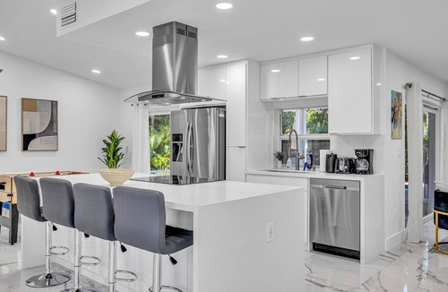 Tropic Palms House | Wonderful Tropical Pool House In Delray Near Ocean - 3 Bedrooms - Private Pool