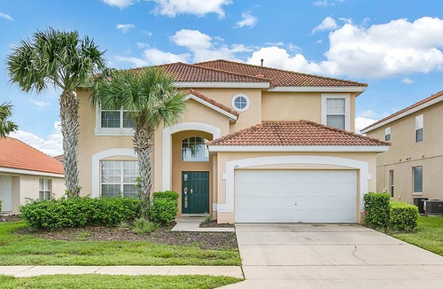 Solana House | Work & Play Here-Gated Resort Villa-5 Masters-Private Pool-Free Wifi-Near Disney