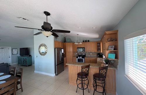 Marathon House | Yellowtail Island Retreat - 3BR Keys Home w/Pool, Dockage, Porch & Canal Access