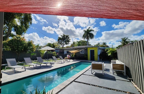 Central Fort Lauderdale House | Zen backyard w/heated pool close to the Beach/Las Olas and Wilton Manors