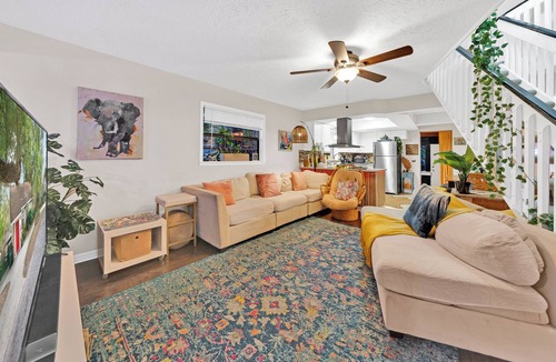Old Seminole Heights House | Zen Jungle House by Busch Gardens with Bikes, Game Room & Fenced Yard