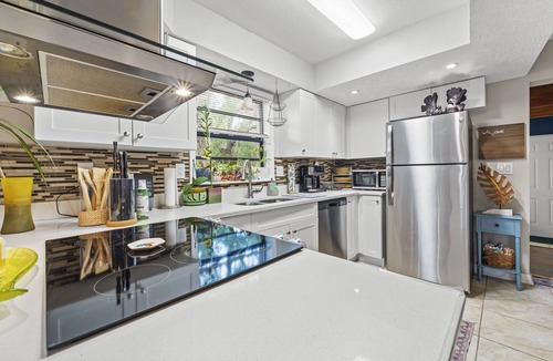 Old Seminole Heights House | Zen Jungle House by Busch Gardens with Bikes, Game Room & Fenced Yard