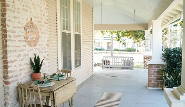 125 year old historic Craftsman home on a peaceful Main Street boulevard