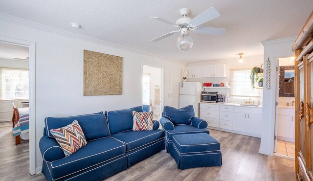2-bedroom apartment in lovely Flagler Beach Downtown Flagler Beach