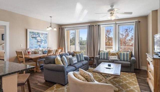 3BR/3BA In Sandestin's Baytowne Wharf- Great Balcony View!