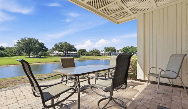 3BR Ground Floor Golf Condo | Private Patio | Golf Views | Optional Saddlebrook Amenities