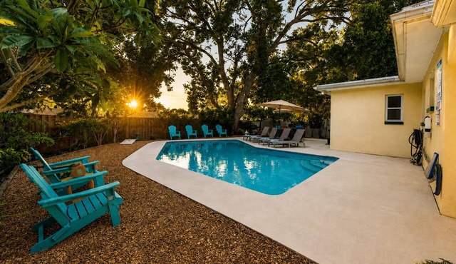 3BR Private Pool Home Near Indian Rocks Beach & Clearwater Pets + Fenced Yard