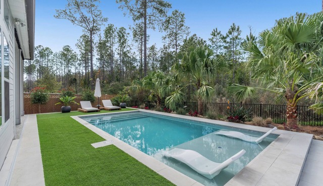 A Refined Modern Sanctuary. Architectural elegance meets private resort living.