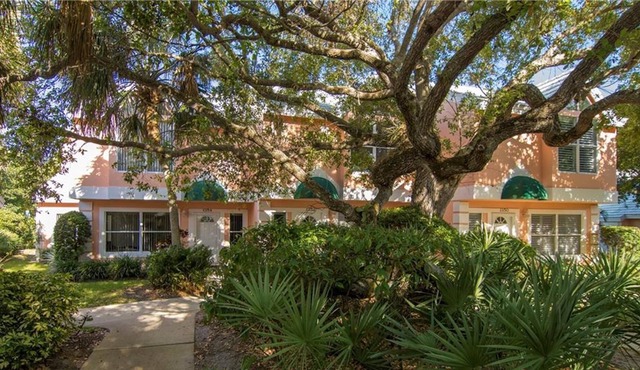 A1A Vero Beach Barrier Island Corner Townhome across the street from the ocean