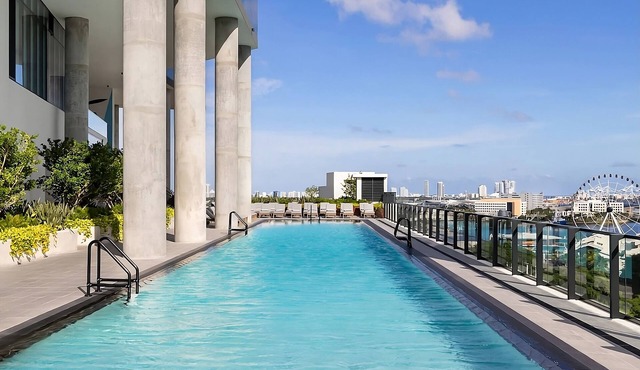 Bay View Two Bedroom Suite with King/Queen at The Elser Hotel Miami