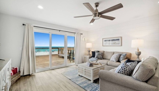 Beachfront 2-bedroom vacation home on Panama City Beach. Perfect for families!