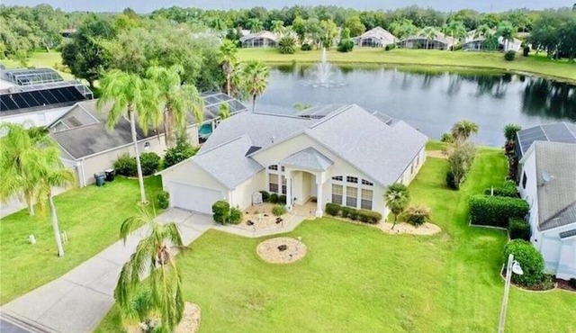 Beautiful Waterfront Home with Heated Pool and Game Room