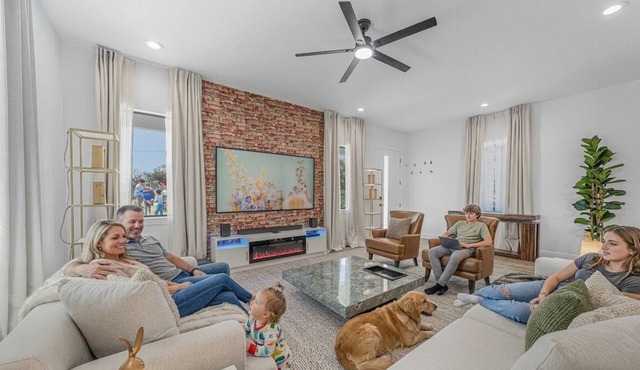 Brand-New Tampa Home | 3BR/2BA | Sleeps 11 | Game Room + Bunk Beds