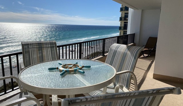 "Breakers East 805"~Gulf Front 2BR/2BA Beach setup included