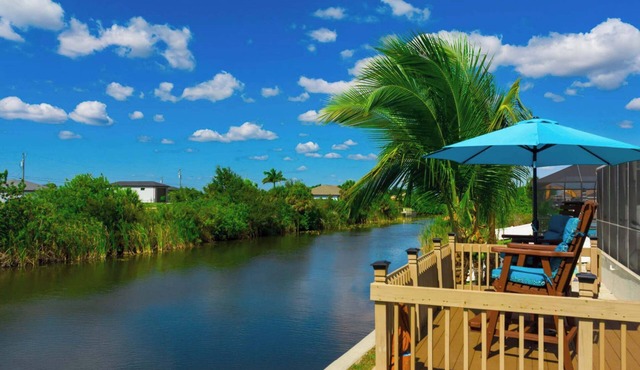 Canal-Side Oasis w/Epic Game Room | 4BR Pool Home