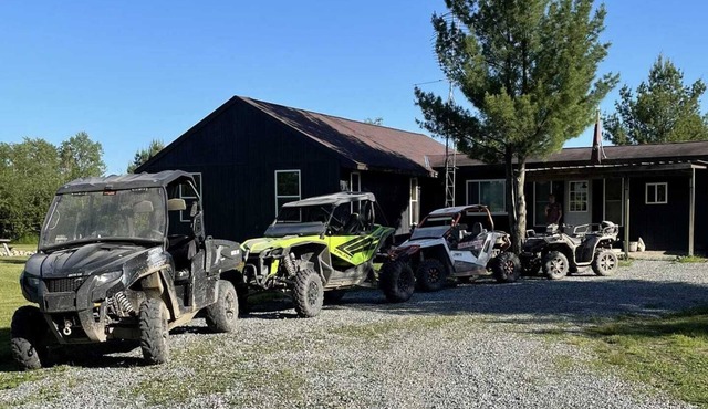 Controlled Chaos Basecamp - centered between Jackson & Clark County Trail System in Merrillan