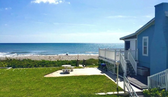 Direct Oceanfront with Secluded privacy in Melbourne Beach