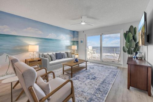 Direct oceanfront Ormond Beach 2/2 with private balcony, heated pool and garage in Ormond Beach