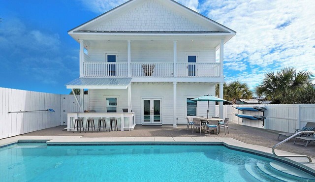Epic! Ocean views! Sleeps 20! Pool! Golf cart! in Destin