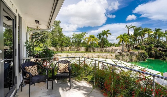 Escape to this 5-acre paradise where rustic meets modern luxury.
