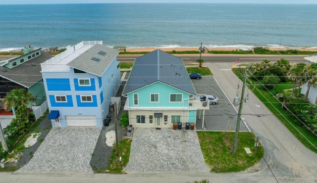 Flagler Beach! 1-BR Condo with Ocean Views, King Bed & Outdoor Shower
