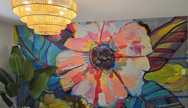 Fully remodeled 3/2.5+ outdr.shower, set on a tropical creek in downtown Bonita!