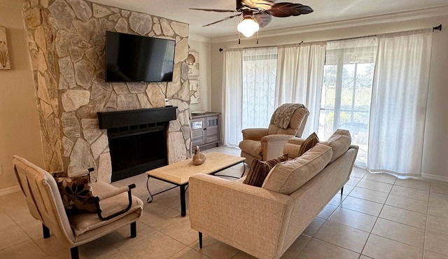 Golf escape condo in gated community near beaches