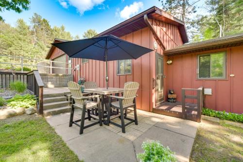 Grill & Fire Pit: Waterfront Cameron Retreat! in Barron