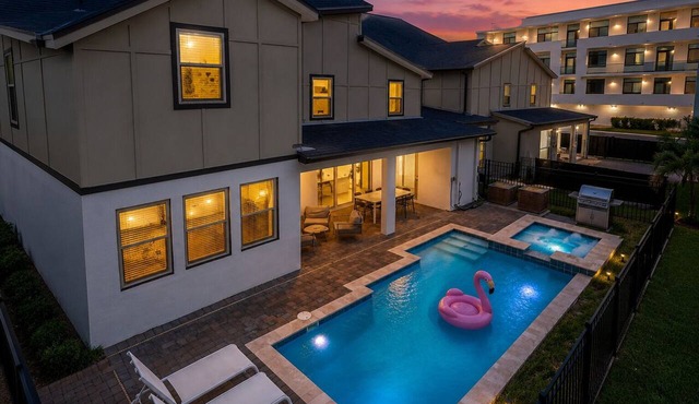 Heated Pool/Spa (included), Theater, Game Room