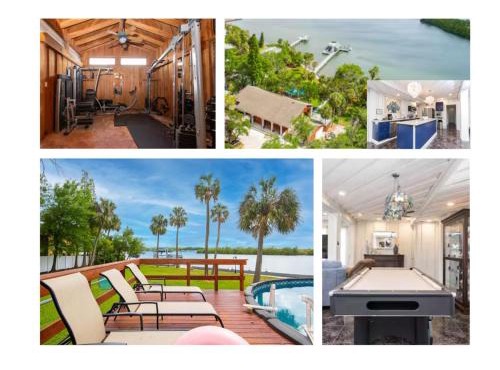 Huge Waterfront Mini-Resort w Gym, Dock & Pool in Riverview