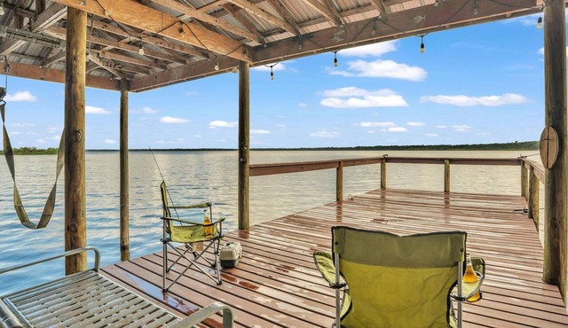 Lakefront Fishing Retreat | Private Dock & Canoe | Extended Stays Welcome