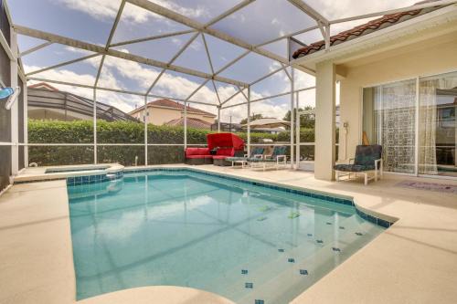Lanai & Pool: Spacious Villa Near Disney!