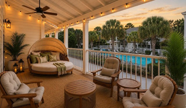 Lux Beach Home: 3BR - 6p Golf Cart-2 min to the beach, Tesla EV+, PS5, Bunk Room