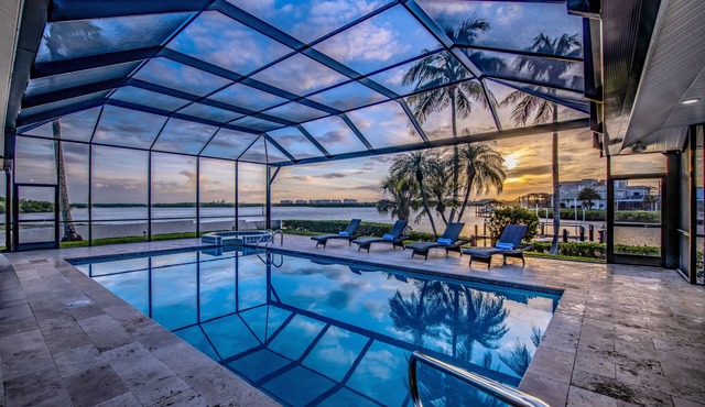 Luxurious 4-Bed Pool Home with Dock & Gulf Views, Sleeps 8