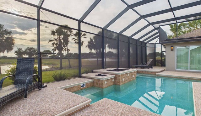 Luxury Golf & Waterfront Retreat with Golf Cart