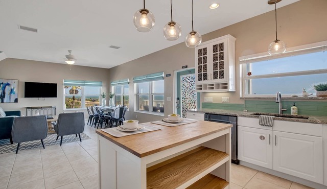Luxury Home with Amazing Ocean Views | Private Heated Pool | Steps to the Beach | 2 Expansive Decks
