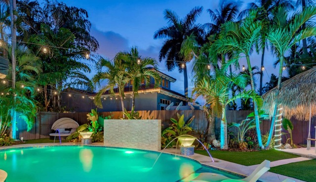 LVS Casa Floridita - 5 Bedroom/Heated Pool/Tiki/Outdoor Oasis