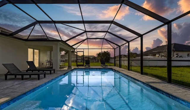 Modern Cape Coral Oasis with Heated Saltwater Pool!