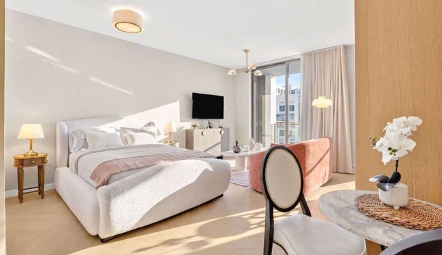 Modern NoMad Studio with Rooftop Pool & City Views