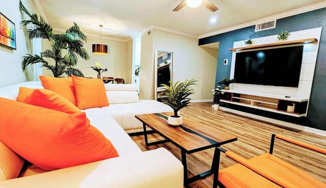 Modern Tampa Condo near Busch Gardens, USF, Pool and gym