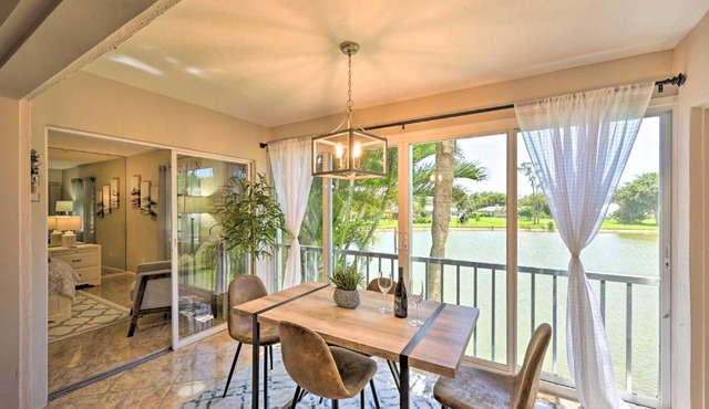 Naples Condo w/Enclosed Balcony & Lake Views!