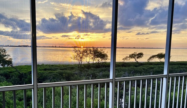 NEW LISTING- Bayfront View of Amazing Sunsets over Anna Maria Island