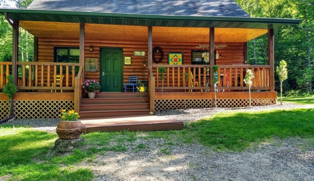 Northern Boundaries Cabin Charming 4 Season Rental Cabin at Christie Mt Ski Area in Bruce