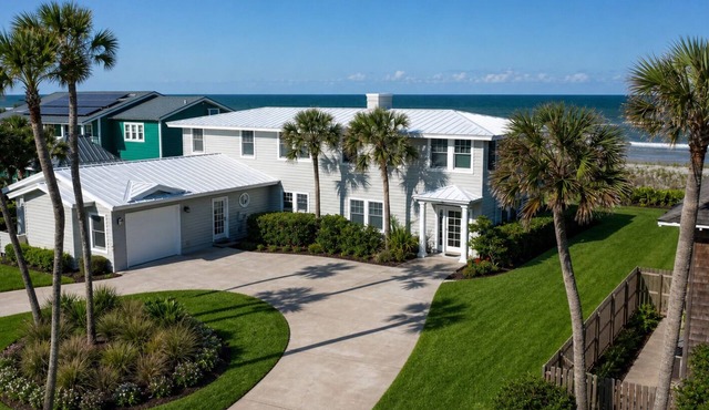 Oceanfront 5BR Beach House Old Ponte Vedra Direct Beach Access