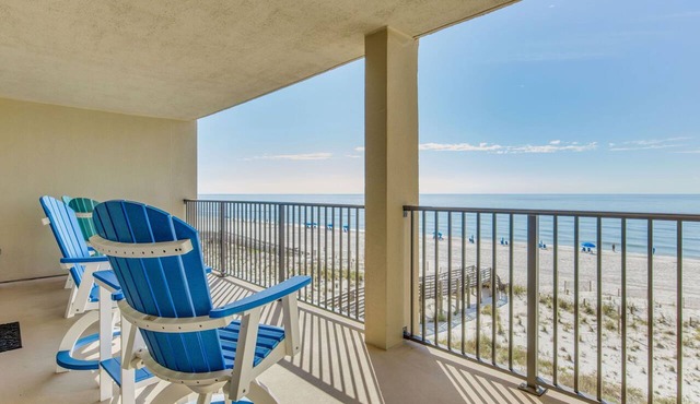 Orange Beach Gulf-Front 2BR Sleeps 7 Renovated Pools Boat Slips