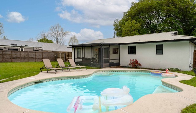 Pet-Friendly Pool Retreat w/Firepit Backyard BBQ in Saint Augustine