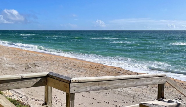 PRIVATE BEACH RIGHT OUTSIDE YOUR DOOR! in Palm Coast