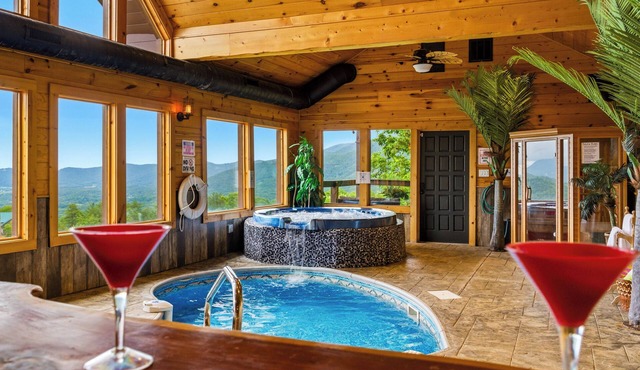 Private Mountain Resort | Indoor Pool, Theater & Sleeps 30 in Sevierville