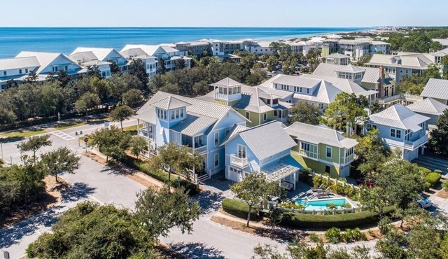 Private Pool On 30A & Across from WaterColor Beach Club! Stunning Home + Carriage House
